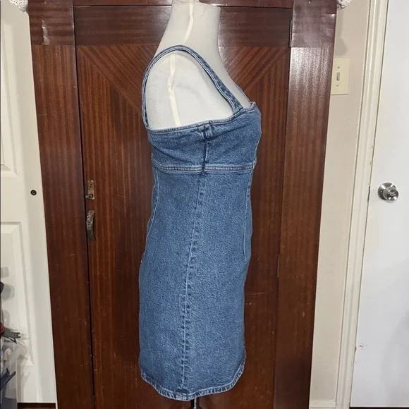 Reformation Denim Mini Dress - Picture 3 of 5